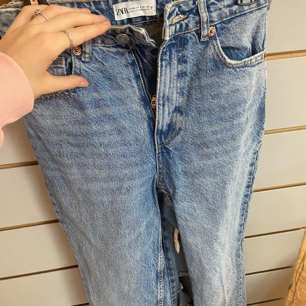 Zara Women's Blue Jeans